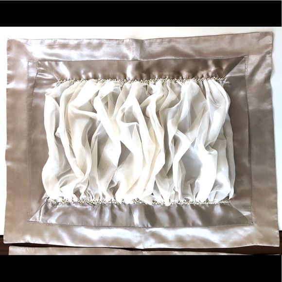 Nicole Miller queen/king 4pc set EXC - Picture 6 of 16